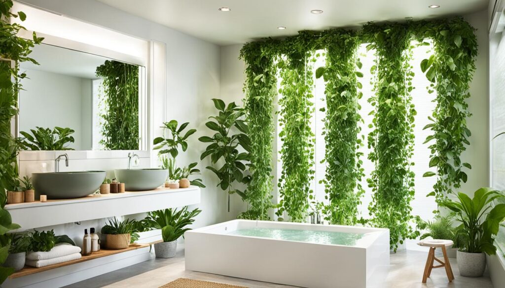 bathroom plants