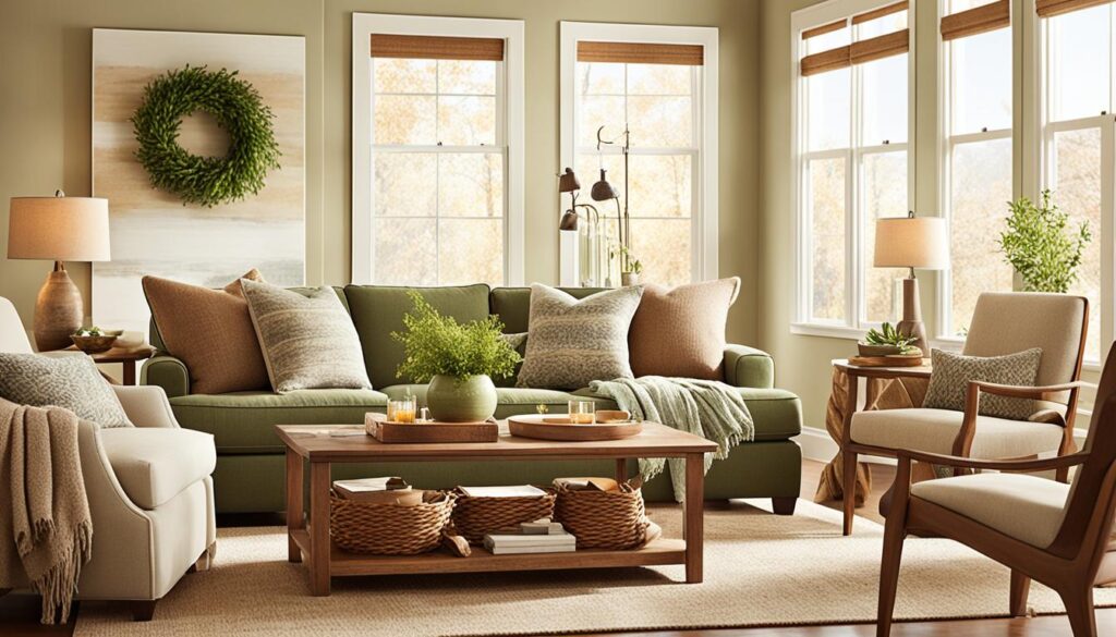 cozy living room colors