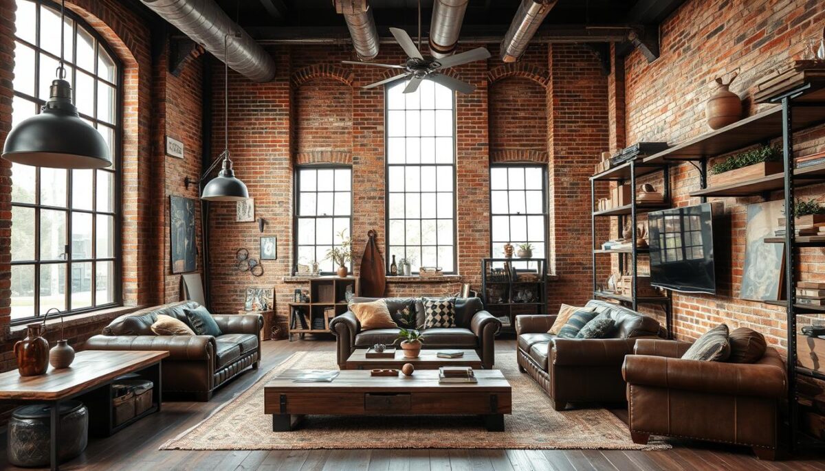 Industrial Chic: Raw Materials in Home Decor