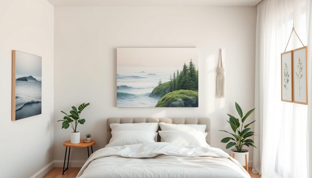 bedroom wall art ideas