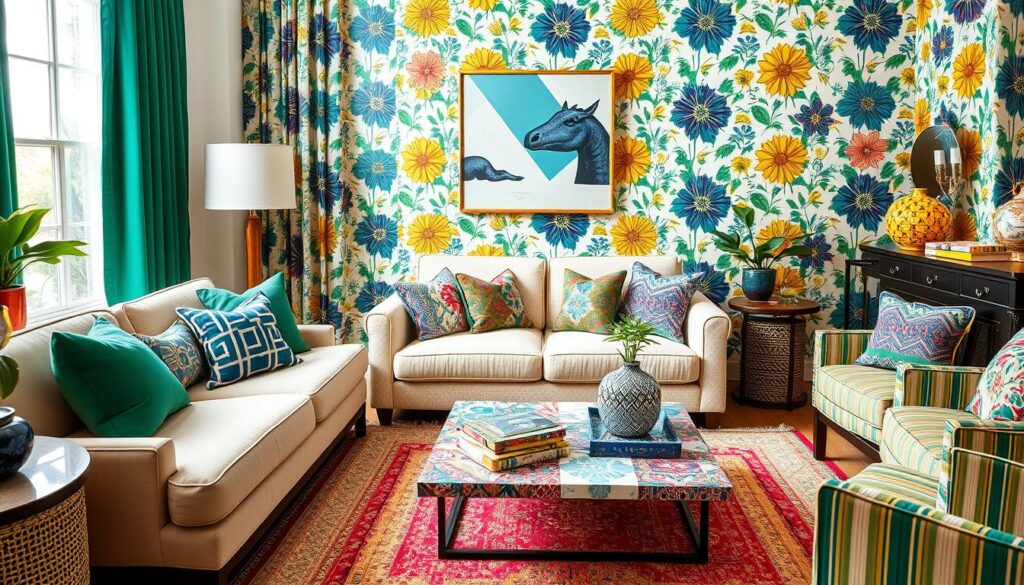 bold pattern mixing ideas