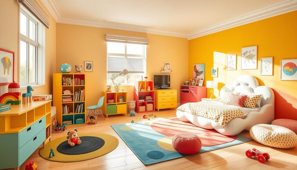 bright kids' rooms