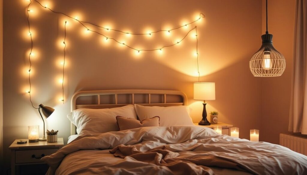 budget-friendly bedroom lighting