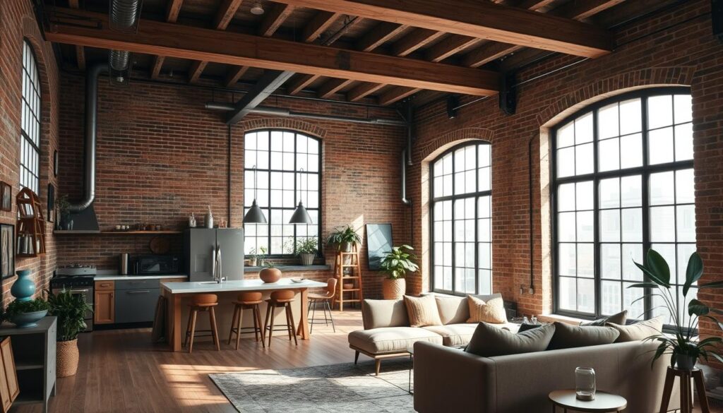 city loft interior