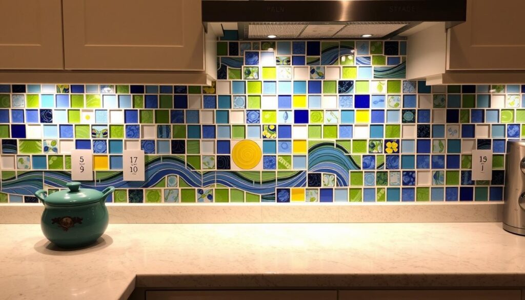 creative kitchen backsplash