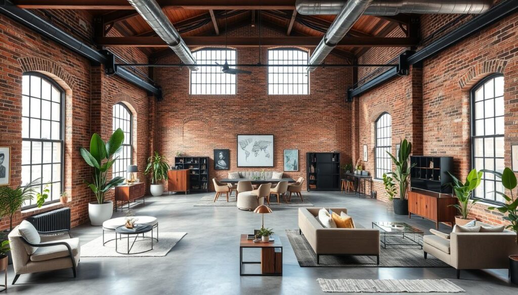 loft-style interior design