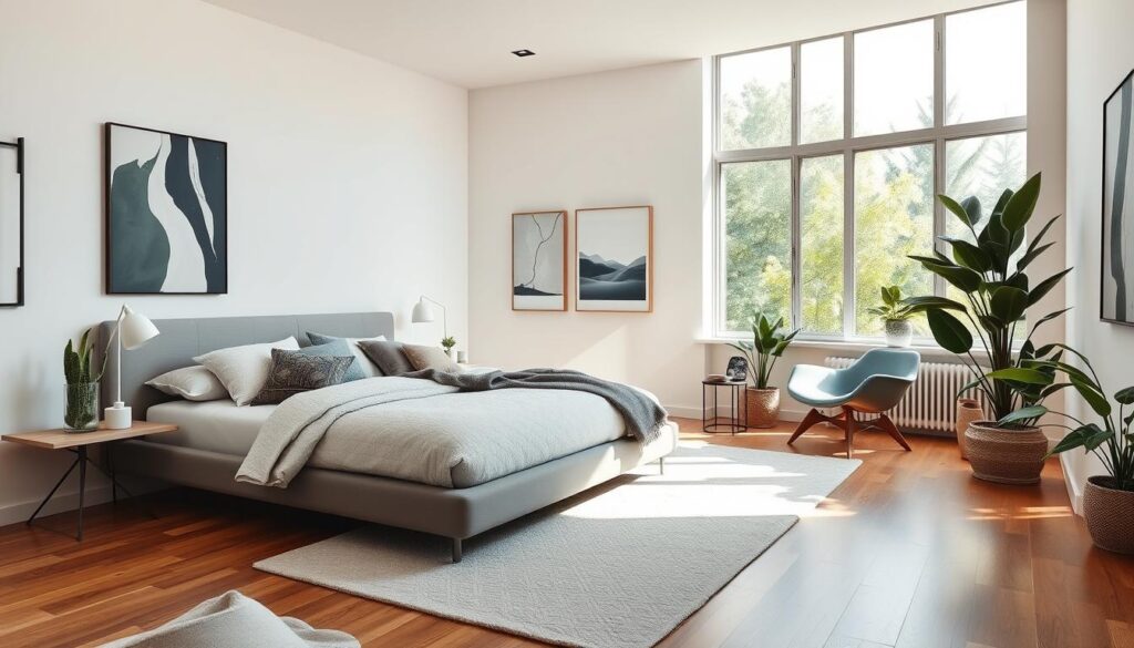 modern bedroom aesthetics