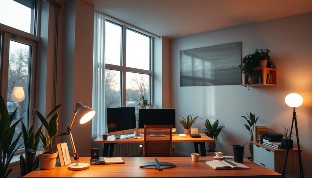 office lighting tips