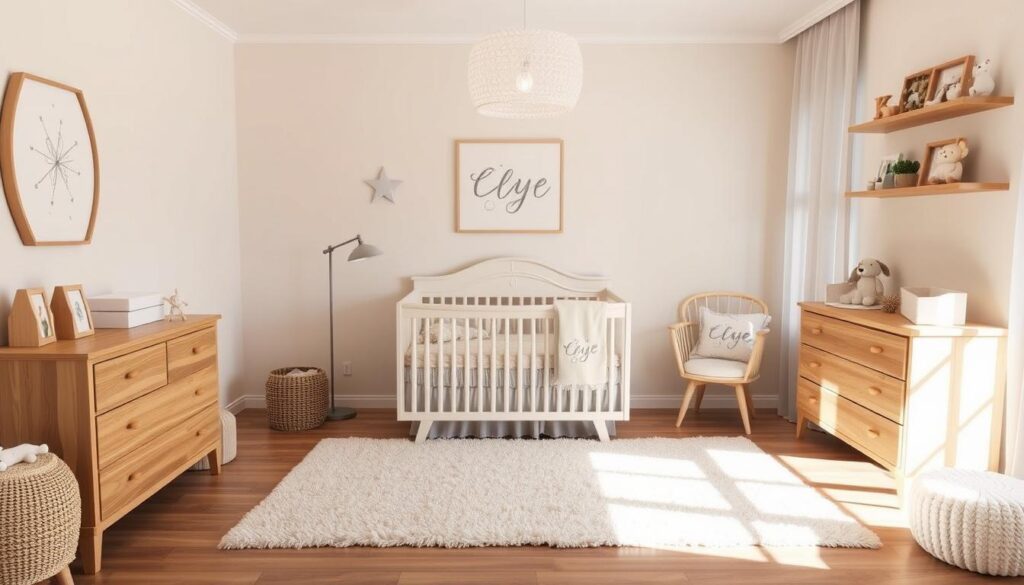 stylish nursery