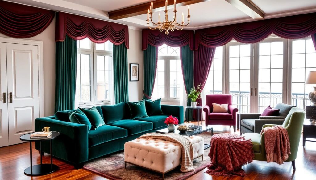 velvet home decor trends