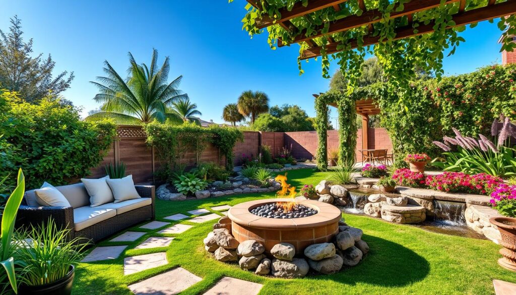 Backyard design