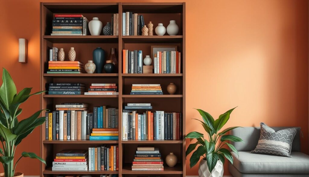 Bookshelf styling