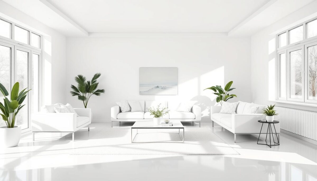 Creating a Clean, Contemporary Look with White Decor