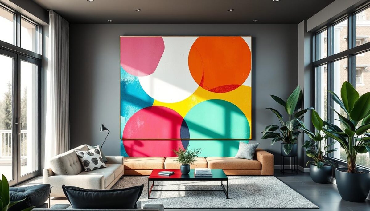 How to Style Your Home with Bold, Statement Art