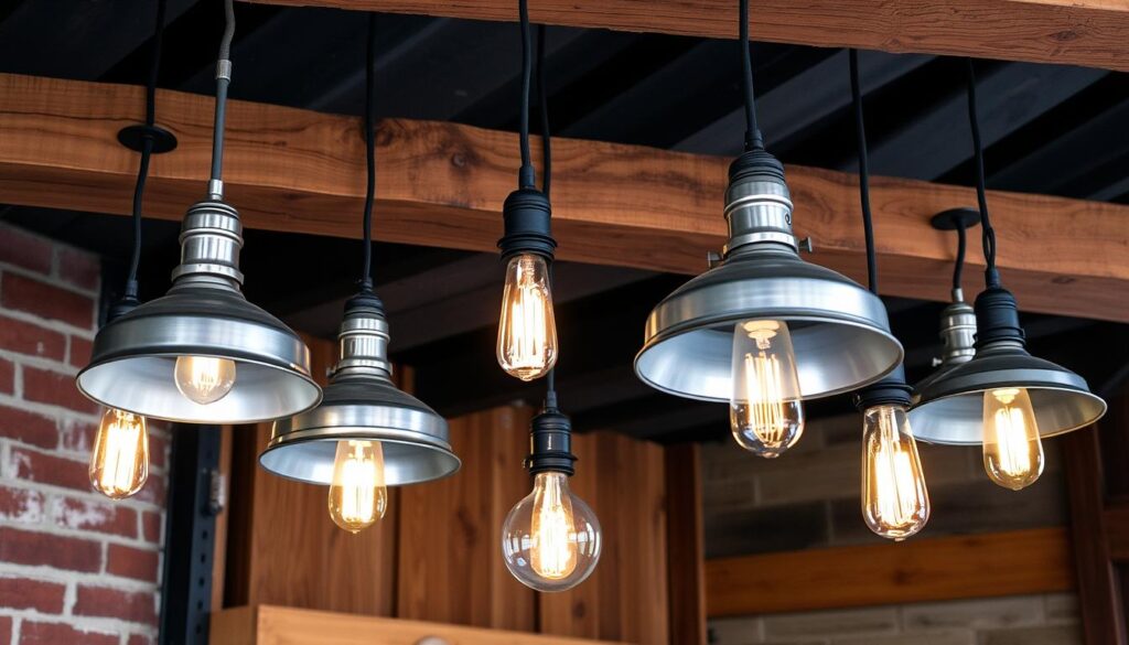 Industrial lighting fixtures