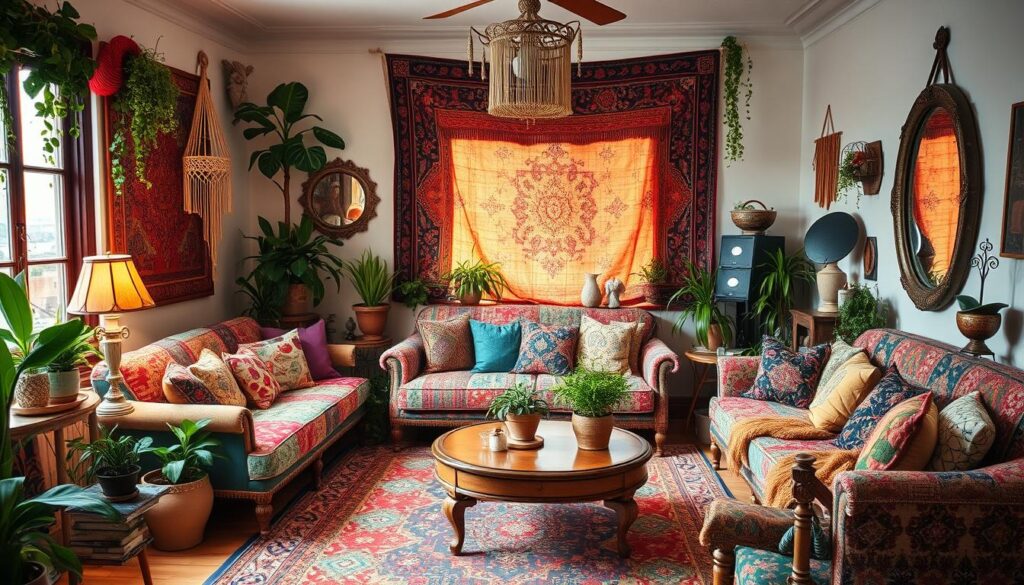 bohemian eclectic style