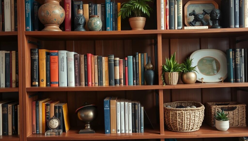 bookshelf aesthetic