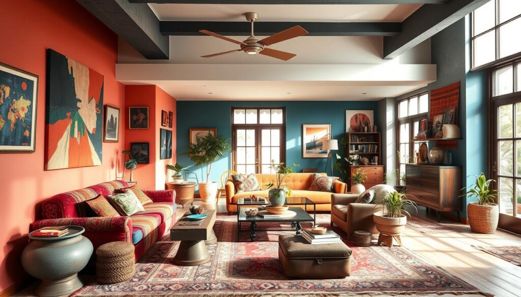 eclectic interiors