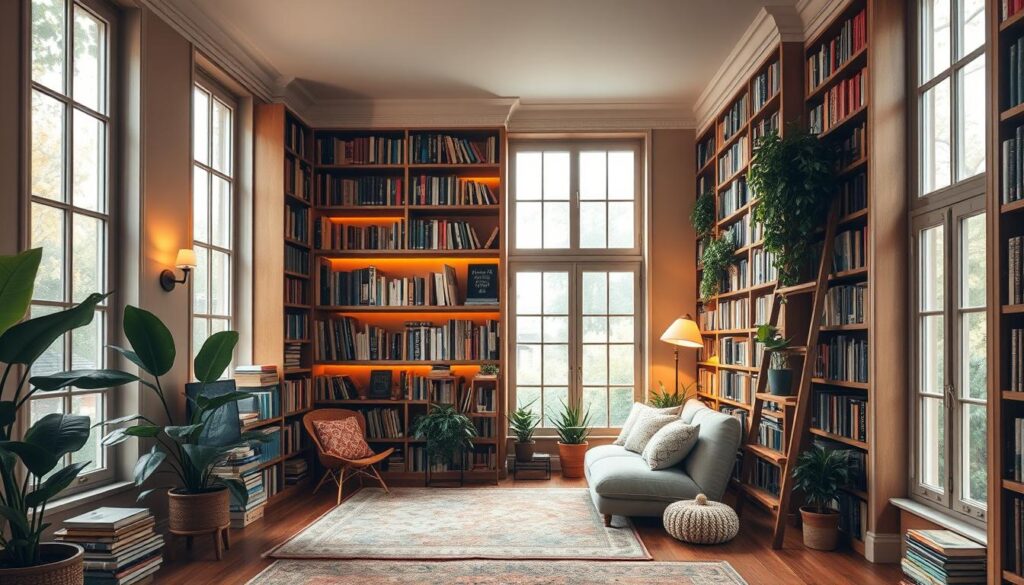 home library aesthetic