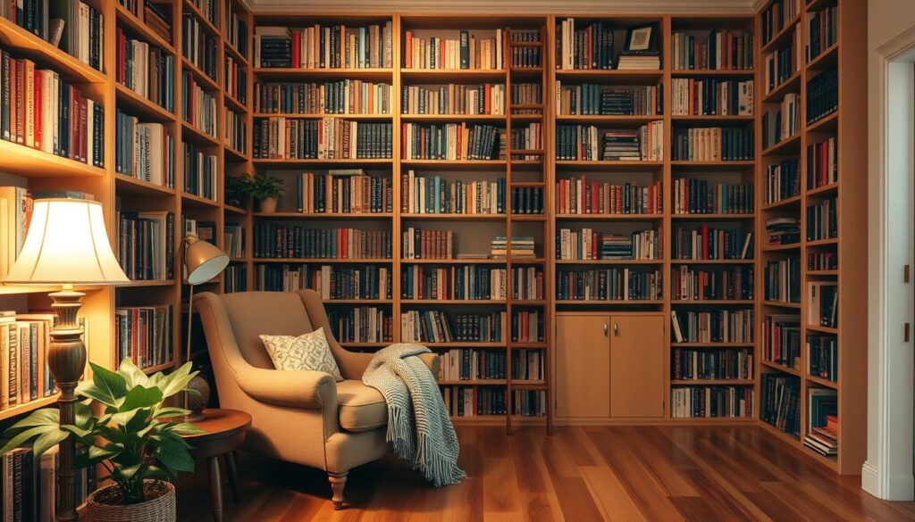 home library organization