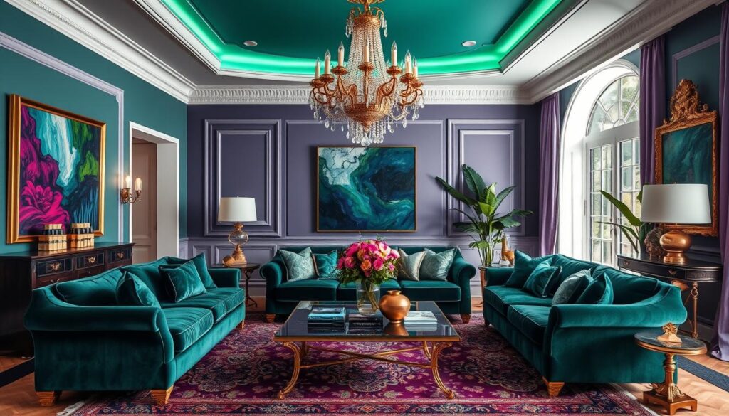 jewel tone interior design