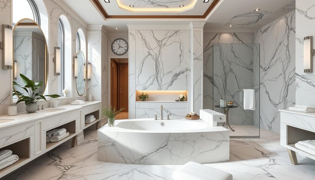 marble bathroom design