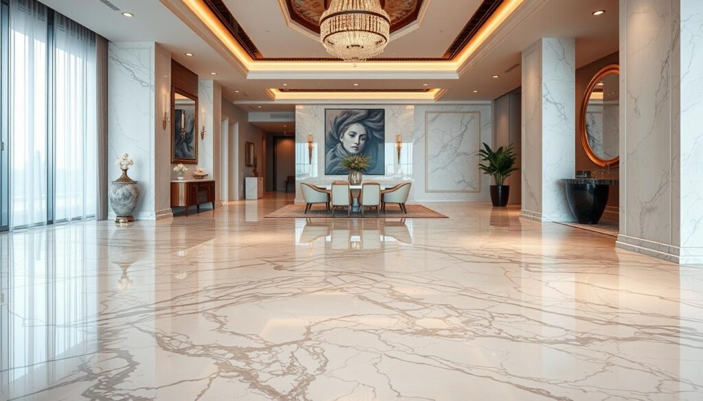 marble flooring