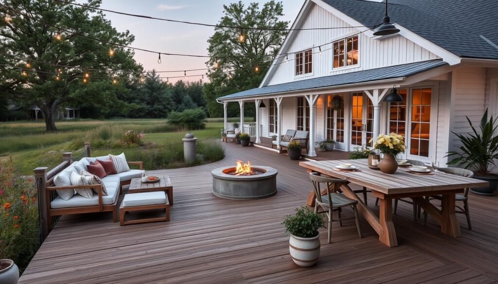 modern farmhouse outdoor spaces