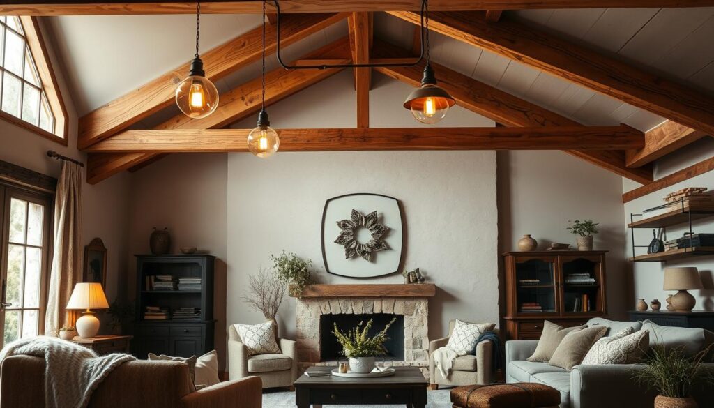 modern rustic lighting