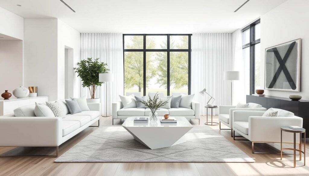 modern white furniture