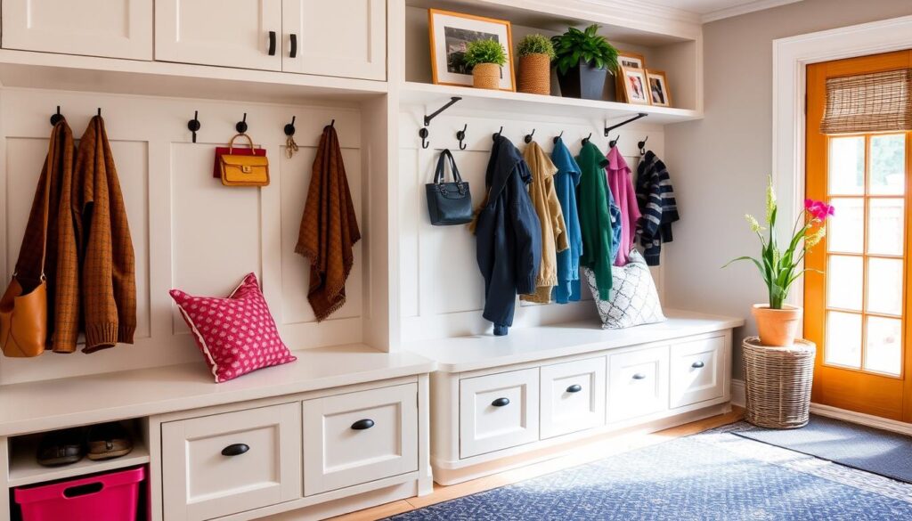 mudroom organization