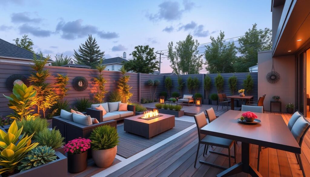 outdoor living spaces