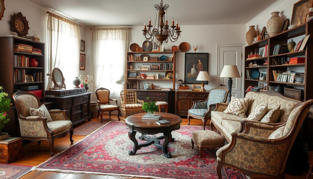 vintage-inspired interiors